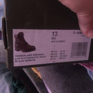 Black timberland boots